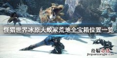 怪物猎人世界冰原大蚁冢荒地全宝箱位置一览 大蚁冢荒地宝箱_网