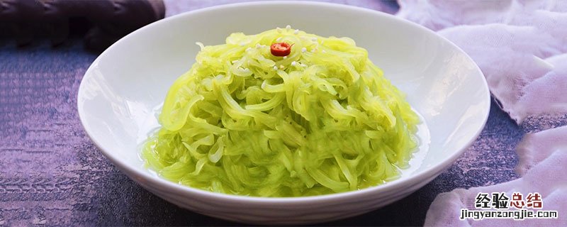 莴笋的做法大全集 凉莴笋的简单做法