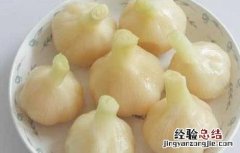 糖醋蒜的功效与作用 糖醋蒜的功效与作用与禁忌