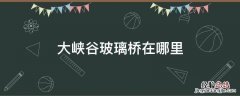 大峡谷玻璃桥在哪里 玻璃桥大峡谷游玩攻略