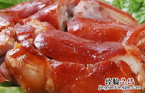 猪蹄的营养价值 猪蹄的营养价值及功效及害
