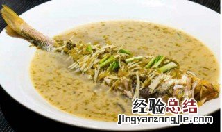 黄鱼怎么做好吃汤 黄鱼汤的做法