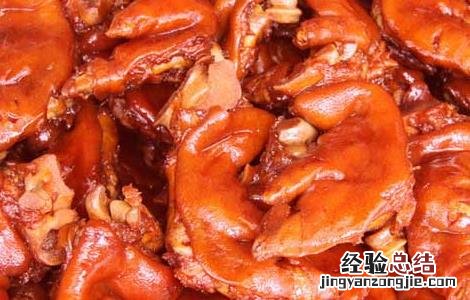 猪蹄的功效与作用禁忌 猪蹄的功效与作用