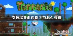 泰拉瑞亚血肉指关节怎么获得 泰拉瑞亚血肉指关节怎么合成