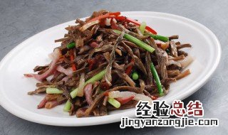 干豆角怎么炒好吃 炒干豆角的做法