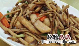 茶树菇与山药可以吃吗 山药炒茶树菇