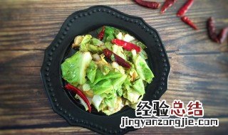 炒甘蓝块 炒甘蓝菜的做法大全
