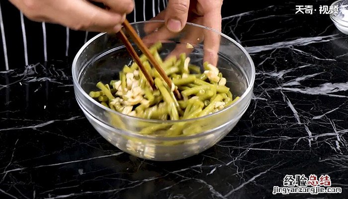 麻酱豆角的做法 怎么做麻酱豆角