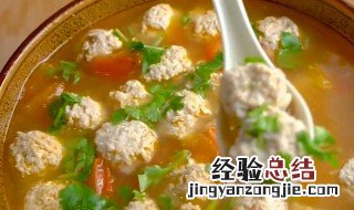 肉丸豆腐蛋汤如何做 简单的肉丸豆腐蛋汤做法