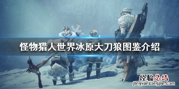 怪物猎人世界冰原冰狼外观 怪物猎人世界冰原大刀狼属性怎么样