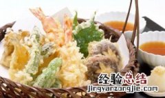 虾仁天妇罗怎么做 大虾什锦天妇罗做法