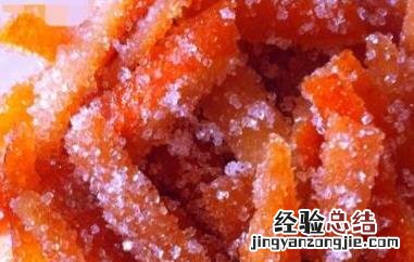 橙皮糖的制作方法视频 橙皮糖的制作方法
