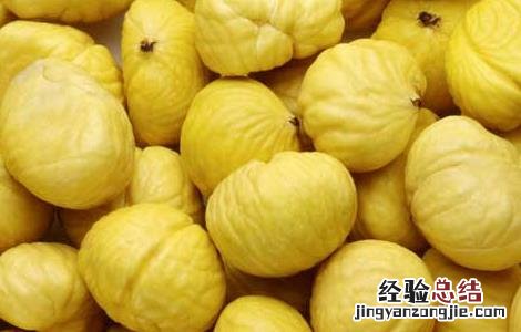 板栗的营养价值功效与作用 板栗的营养价值及功效