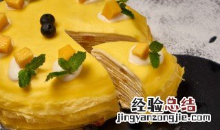 榴莲蛋糕怎么做 如何做榴莲蛋糕