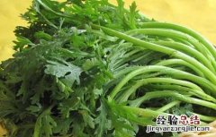 青菜茼蒿的营养价值 茼蒿的营养价值