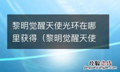 黎明觉醒天使光环在哪里获得的 黎明觉醒天使光环在哪里获得