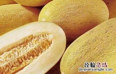 哈密瓜的功效与作用及禁忌 哈密瓜的功效与作用及禁忌症