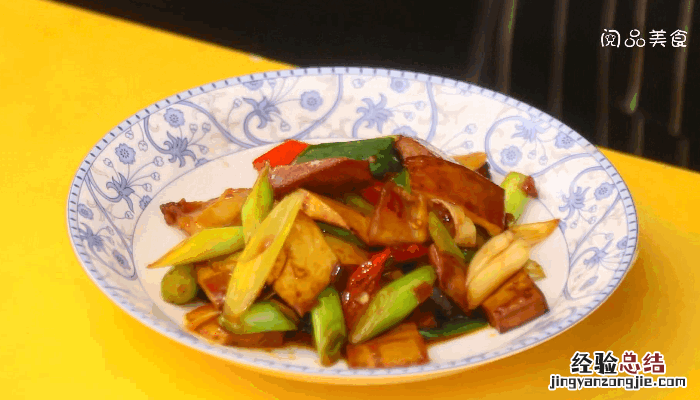 香干回锅肉的做法,香干回锅肉怎么做