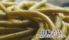 泡豇豆夹馍 做泡豇豆