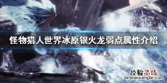 怪物猎人世界冰原银火龙弱点属性介绍 银火龙弱什么