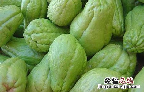 佛手瓜的功效与作用 佛手瓜的功效与作用及适用人群