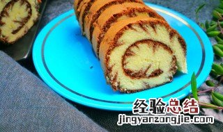 可可蛋糕卷的做法 可可奶油蛋糕卷的做法