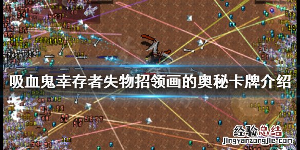 吸血鬼全收集 吸血鬼幸存者失物招领画有什么用