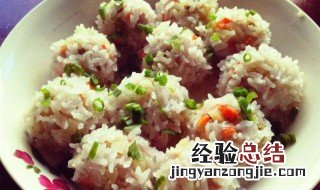 雪花丸子怎么做图片 雪花丸子怎么做