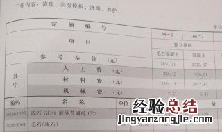 定额含量是什么意思是损耗吗 定额含量是什么意思
