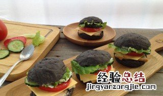 墨汁鲟鱼汉堡如何做 墨汁鲟鱼汉堡做法分享