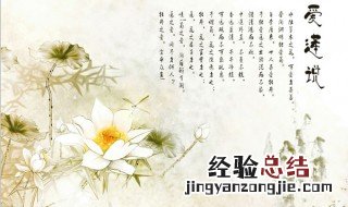 爱莲说运用了什么手法表达了作者什么样的生活态度 爱莲说阐述了作者怎样的生活态度