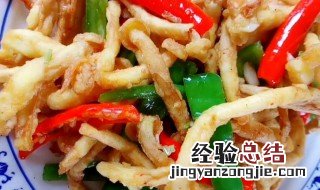 蒜苔炒白玉菇如何做 蒜苔炒白玉菇的方法