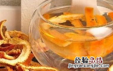 橙皮泡水喝有什么功效 橙皮泡水喝有什么作用