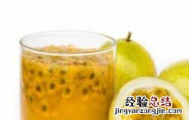 百香果泡水的正确方法 新鲜百香果泡水的正确方法