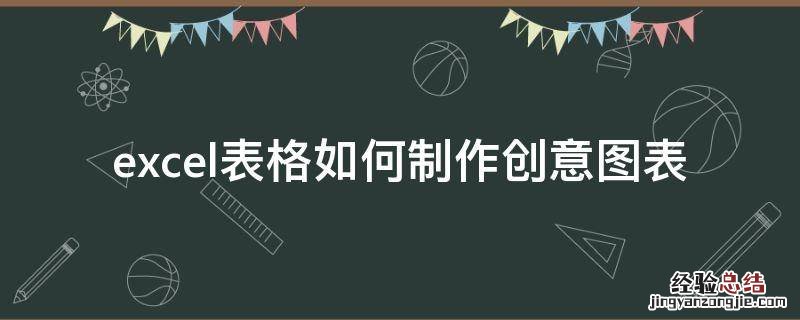 excel表格如何制作创意图表 excel表格怎么制作图