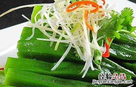 白灼秋葵的功效及做法窍门 白灼秋葵的功效及做法