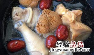 红枣杏仁煲鸡汤 红枣杏香鸡腿汤