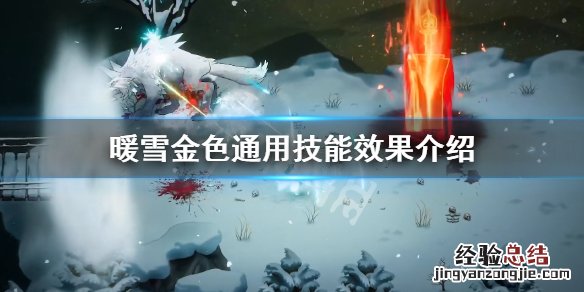 暖雪金色通用技能有哪些