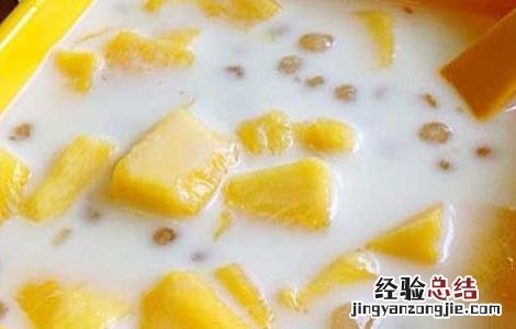 芒果西米露的做法大全 芒果西米露的功效及做法