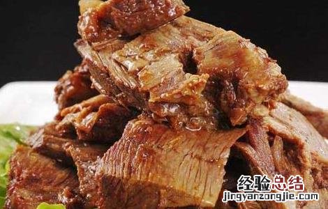 卤水牛腩的功效及做法大全 卤水牛腩的功效及做法