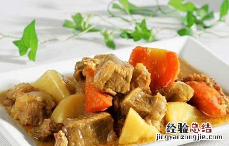 咖喱牛腩的功效及做法 咖喱牛腩食材