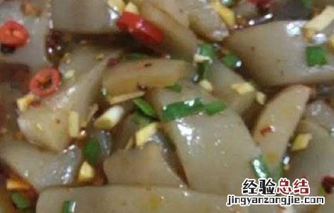 凉拌魔芋的功效及做法视频 凉拌魔芋的功效及做法
