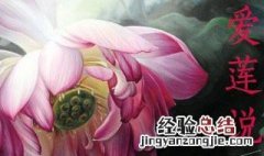 爱莲说阐述了什么人生态度或深刻道理 一篇古文带你领略陶渊明的精神世界