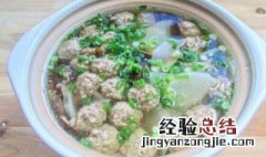 冬菇肉丸子 冬菇浸肉丸
