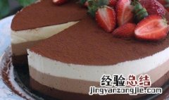 多层巧克力慕斯蛋糕的做法 双层巧克力慕斯怎么做