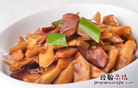 竹笋炒腊肉的功效及做法 竹笋炒腊肉怎么做好吃窍门