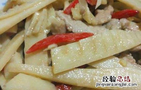 冬笋炒肉的功效及做法 冬笋炒肉的功效及做法视频
