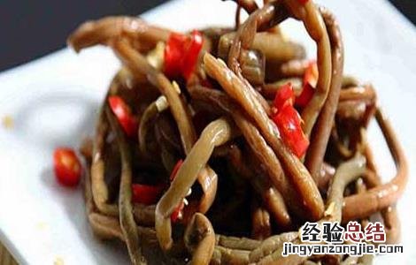 薇菜的做法大全带图片 薇菜的家常做法大全