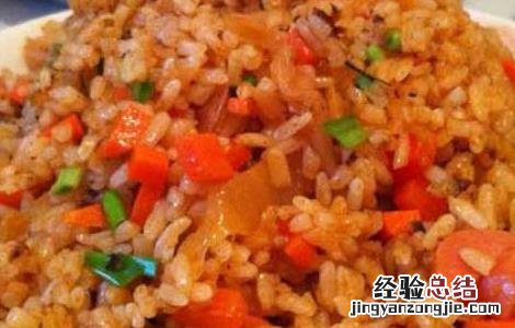 辣白菜炒饭的家常做法大全视频 辣白菜炒饭的家常做法大全