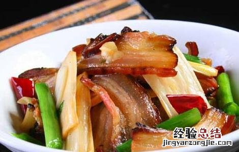 春笋炒腊肉的功效及做法视频 春笋炒腊肉的功效及做法